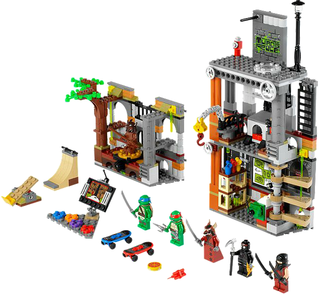 WIN A Lego 79103 Turtle Lair Attack 