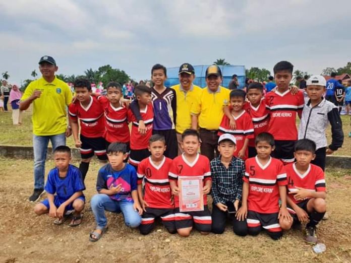 Bupati Kerinci Adirozal Dampingi Al Haris Buka Liga Piala Menpora U12