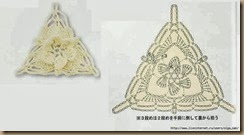 crochet triangle sixteen