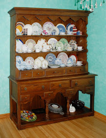 Jacobean Welsh Dresser Potboard dresser China cabinet hutch