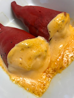 Pimientos del piquillo rellenos de verdura