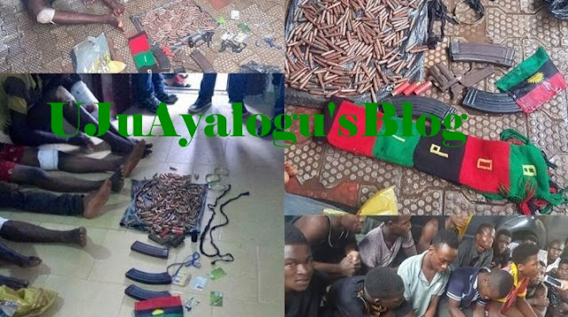 Nigeria Police Arrest 28 Suspected Biafra Security Service In Anambra