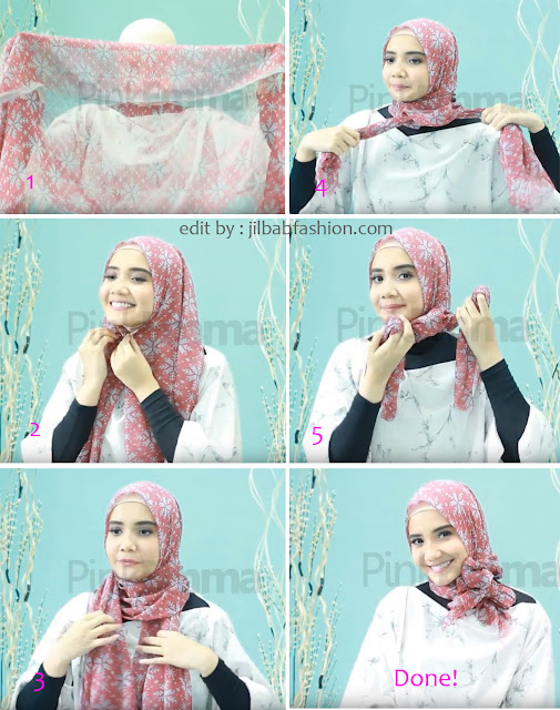 tutorial hijab sehari hari zaskia sungkar praktis