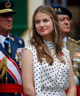 Princess Leonor attends Academia Militar