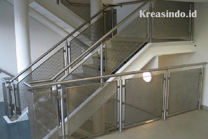 Harga Railing Balkon Stainless Minimalis RKMporforated