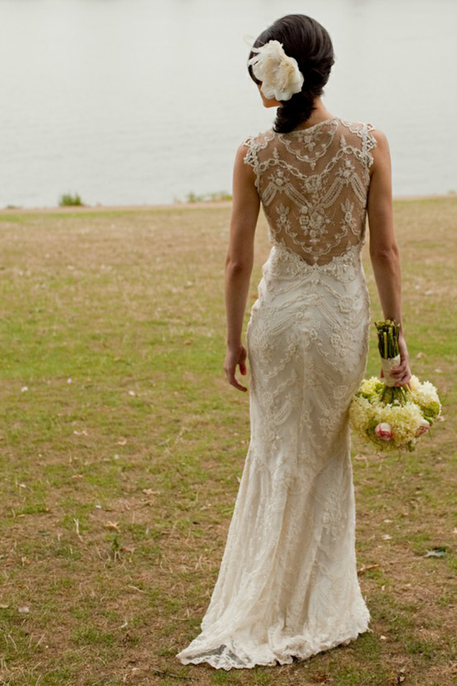 Lace Back Wedding Dresses Part 1