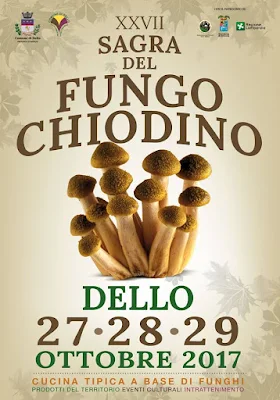 Sagra del Fungo Chiodino dal 27 al 29 ottobre Dello (BS)