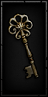 Llave esqueleto, un objeto de inventario de Darkest Dungeon