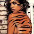 Stunning Tiger Back Tattoo Design Women