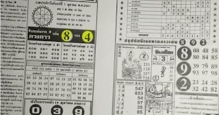 Thai Lottery 4pc First Paper Discussion For 16-10-2018