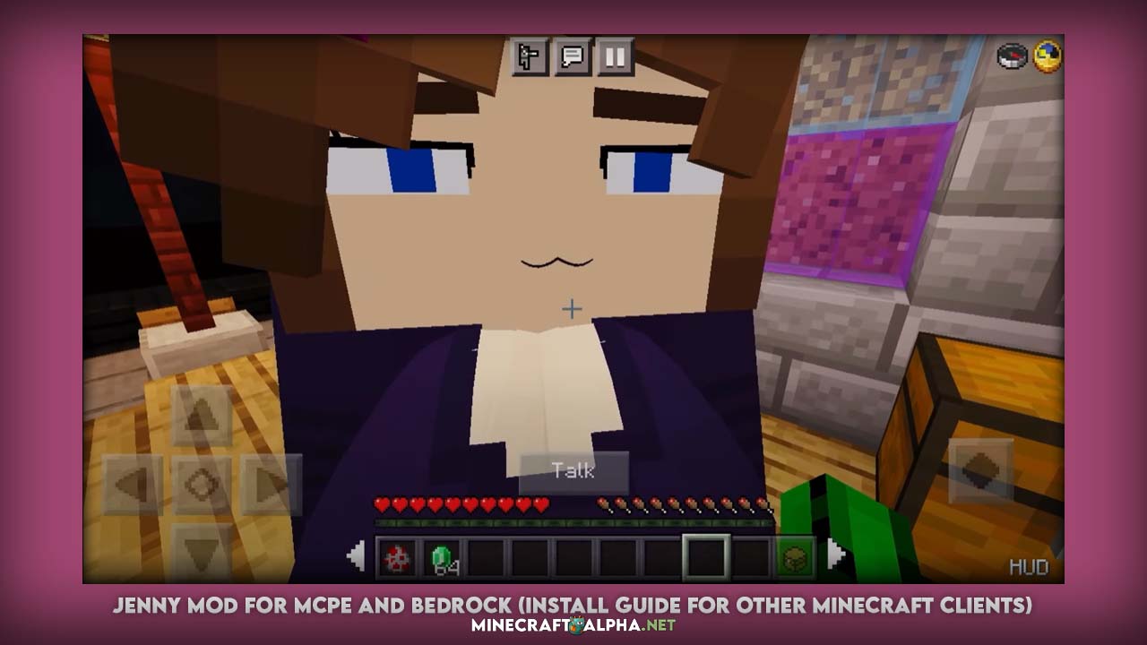 Jenny Mod for MCPE And Bedrock (Install Guide for Other Minecraft Clients)