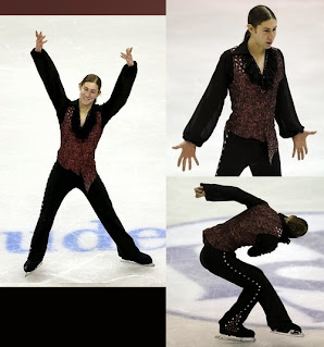 Compilation of photos of U.S. Figure Skating Champion Jason Brown