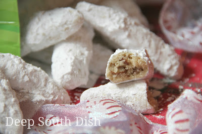 A heritage recipe from my Mama's collection, these pecan shortbread finger cookies are known by many names. Mama's recipe is just perfect and it is the one Christmas cookie above all others in my holiday baking!