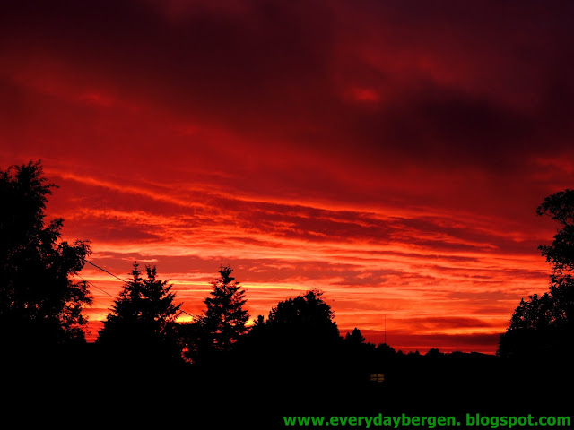 Bergen sunset