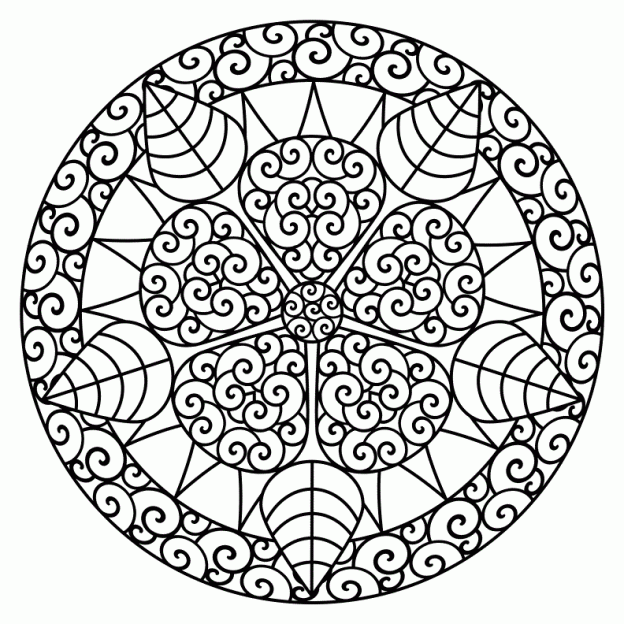 Free Printable Abstract Coloring Pages