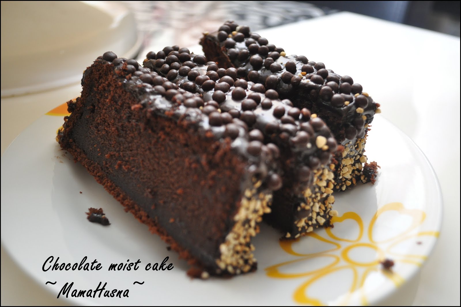 MamaHusna Chocolate: Moist Chocolate Cake