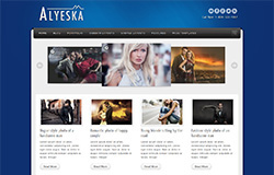 Alyeska Free Blogger Template