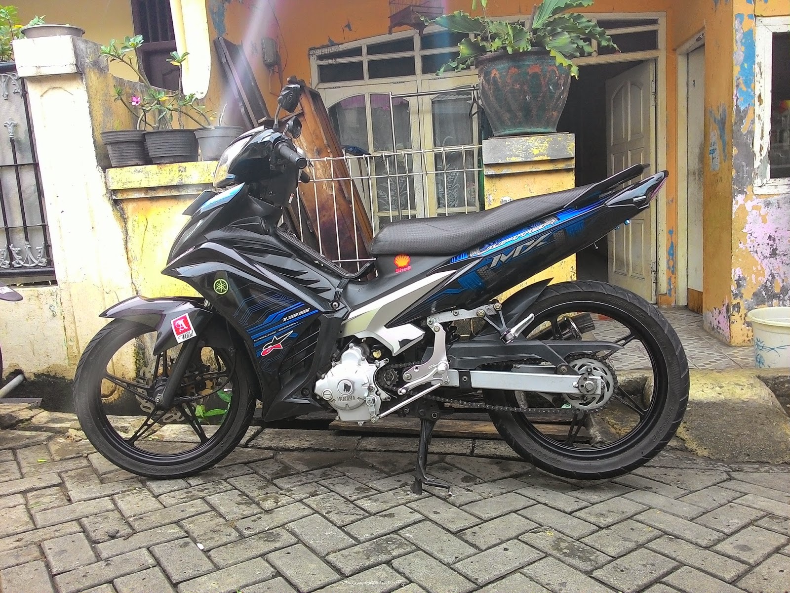 Cutting Sticker Modifikasi New Jupiter Mx Undertail Underboune