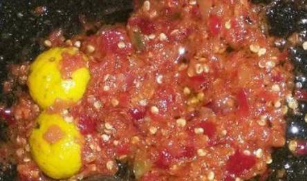 Sambal Terasi Mentah Jeruk Limau Recipe Yang Bikin Nagih 