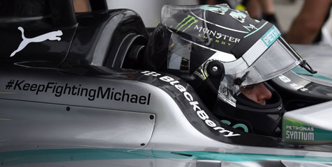 Rosberg Pimpin Latihan Kedua F1 GP Italia