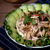 Salad thịt gà dưa chuột (đẹp hơn cả nhà hàng)