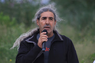 Homenaje a Periko Solabarría en el puente de Rontegi