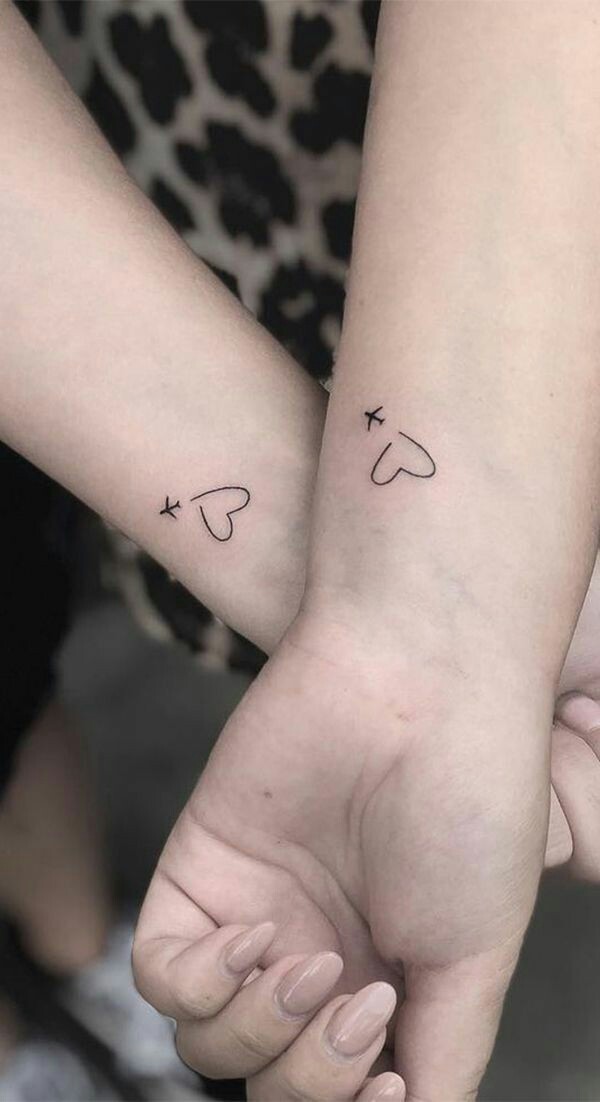 Small Tattoo Design Ideas for Couples Photos