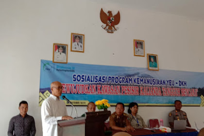 Sosialisasi Program Kemanusian YEU- DKH Lampung Selatan Kalianda