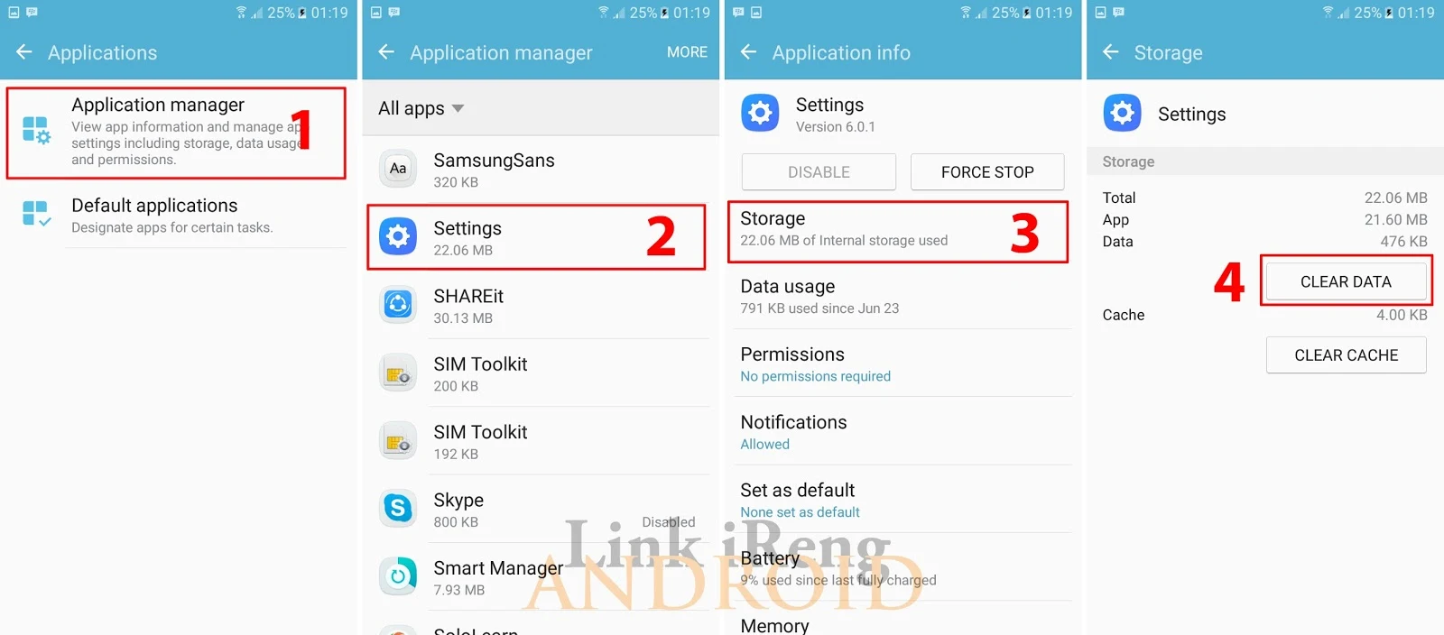 Menyembunyikan Developer options android