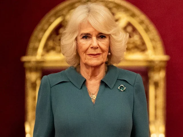 Queen Camilla and the Duchess of Gloucester presented the Queen's Anniversary Prizes for Higher and Further Education