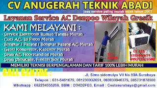 Layanan Service AC Denpoo Wilayah Gresik 