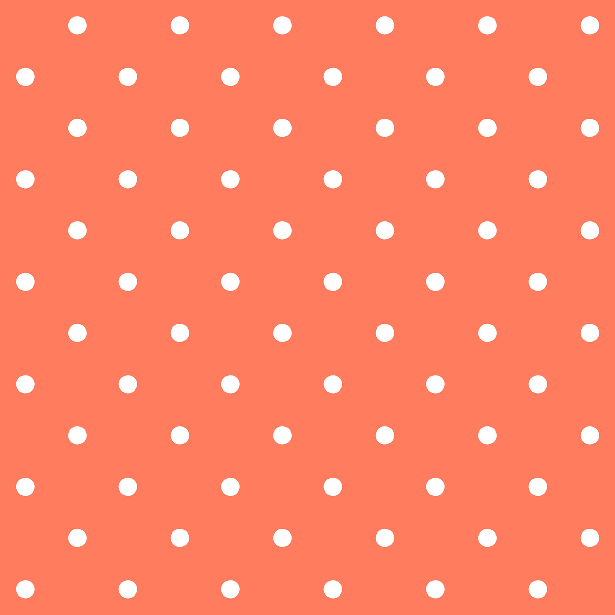 free digital orange scrapbooking paper with polka dot pattern