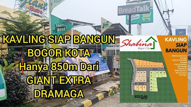 Shabina Bogor City kavling siap bangun di kota Bogor
