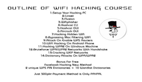 Dedsec Wifi Hacking Course contents