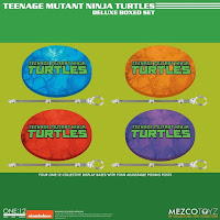 Mezco ONE 12 COLLECTIVE Teenage Mutant Ninja Turtles Deluxe Boxed Set