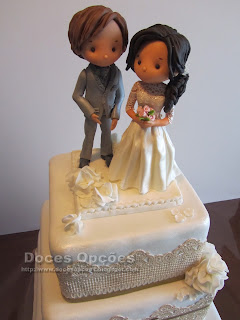 wedding cake doces opções