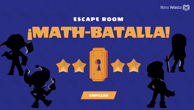 Escape room “¡Math-Batalla!” para repasar la jerarquía de las operaciones y las figuras planas
