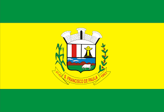 Bandeira de São Francisco de Paula MG