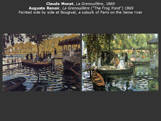 Renoir and Monet’s La Grenouillère