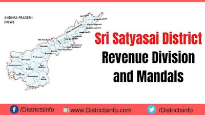 Sri Satyasai District Revenue Divisions with Mandals