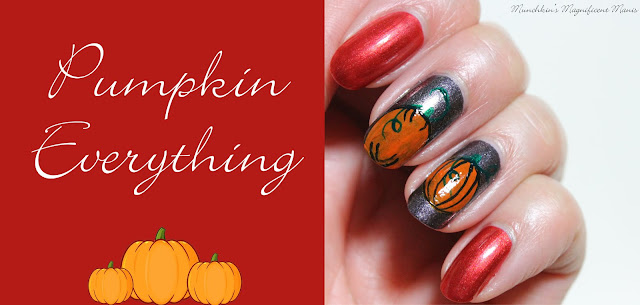 Pumpkin Nail Design