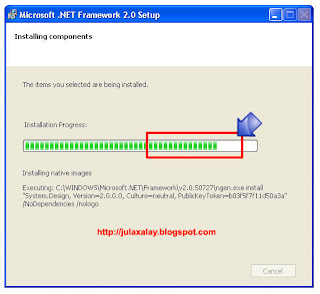 Instal Software Microsoft NET Framework