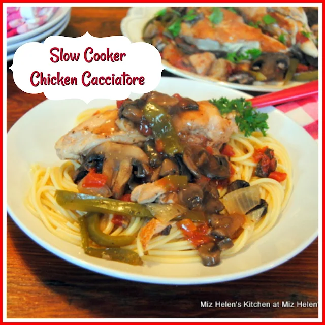 Slow Cooker Chicken Cacciatore at Miz Helen's Country Cottage