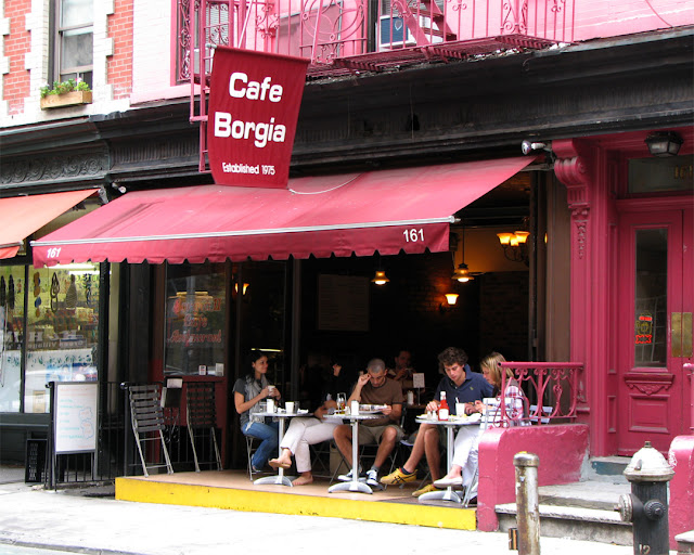 Cafe Borgia, Prince Street, SoHo, New York