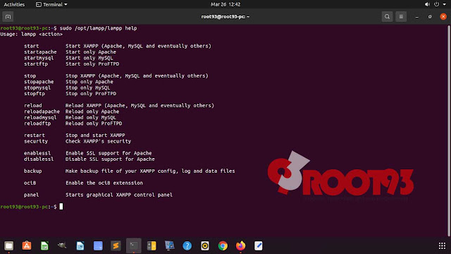 Cara Menjalankan Apache XAMPP via Terminal Ubuntu