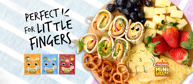 MISSION FOODS Launches All-New Mini Wraps Offering Malaysia’s First Kid-Friendly-Sized Wrap - Perfect For Little Fingers