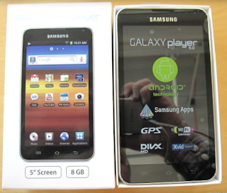 Samsung Galaxy Player 4 and 5