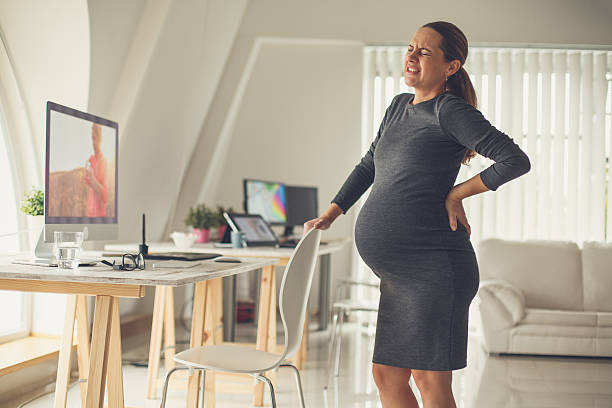 Backache during the end of pregnancy