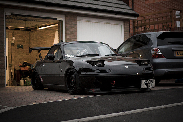 ignore your friends slammed on wide wheels they are cool slammed mx5