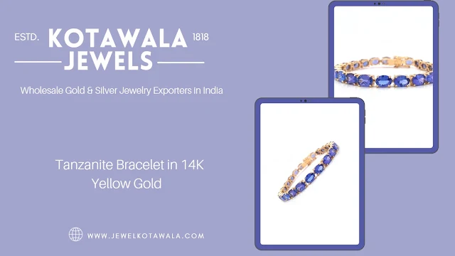 Tanzanite Bracelet | Kotawala Jewels